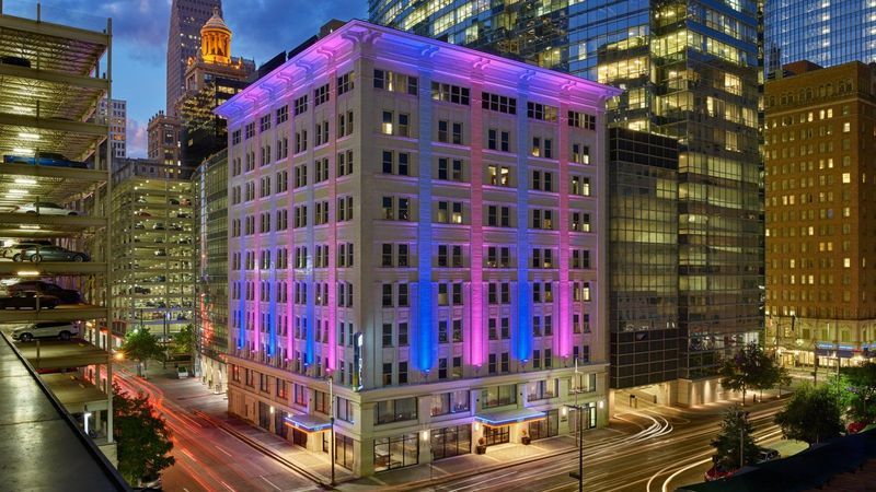 Aloft Houston Downtown Hotel Exterior photo